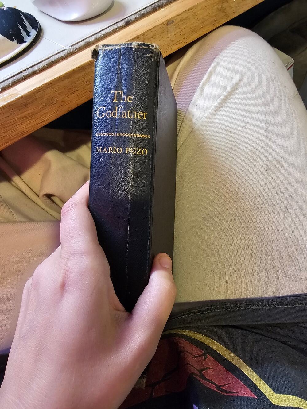 1969 The Godfather Mario Puzo Hardcover Book Club Edition Vintage 21 K